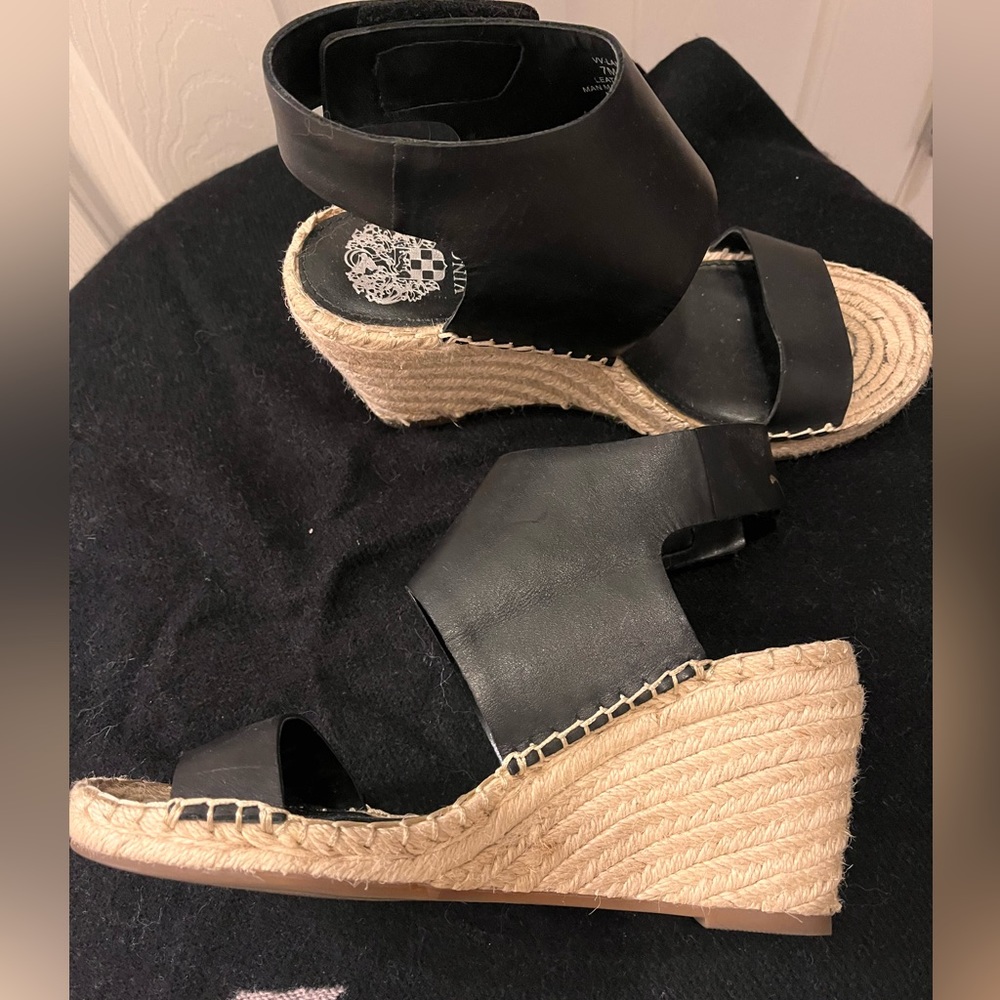 Practically New Vince Camuto Wedges. Size 6.5 - image 3